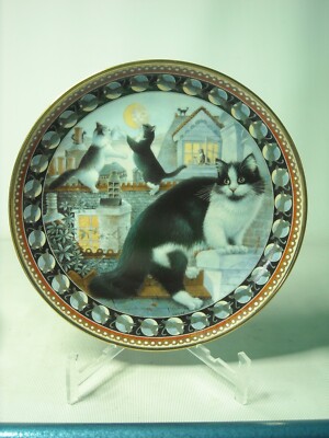 Choose ONE OR MORE Lesley Anne Ivory CATS Plates Danbury Mint Cat