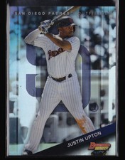2015 BOWMAN'S BEST REFRACTOR PARALLEL JUSTIN UPTON #64 PADRES TIGERS