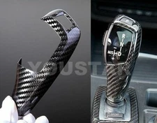 Direct Fit 3D GUNUINE CARBON Shift Knob Trim BMW F22 F30 F32 F10 F12 F01 F15 X5