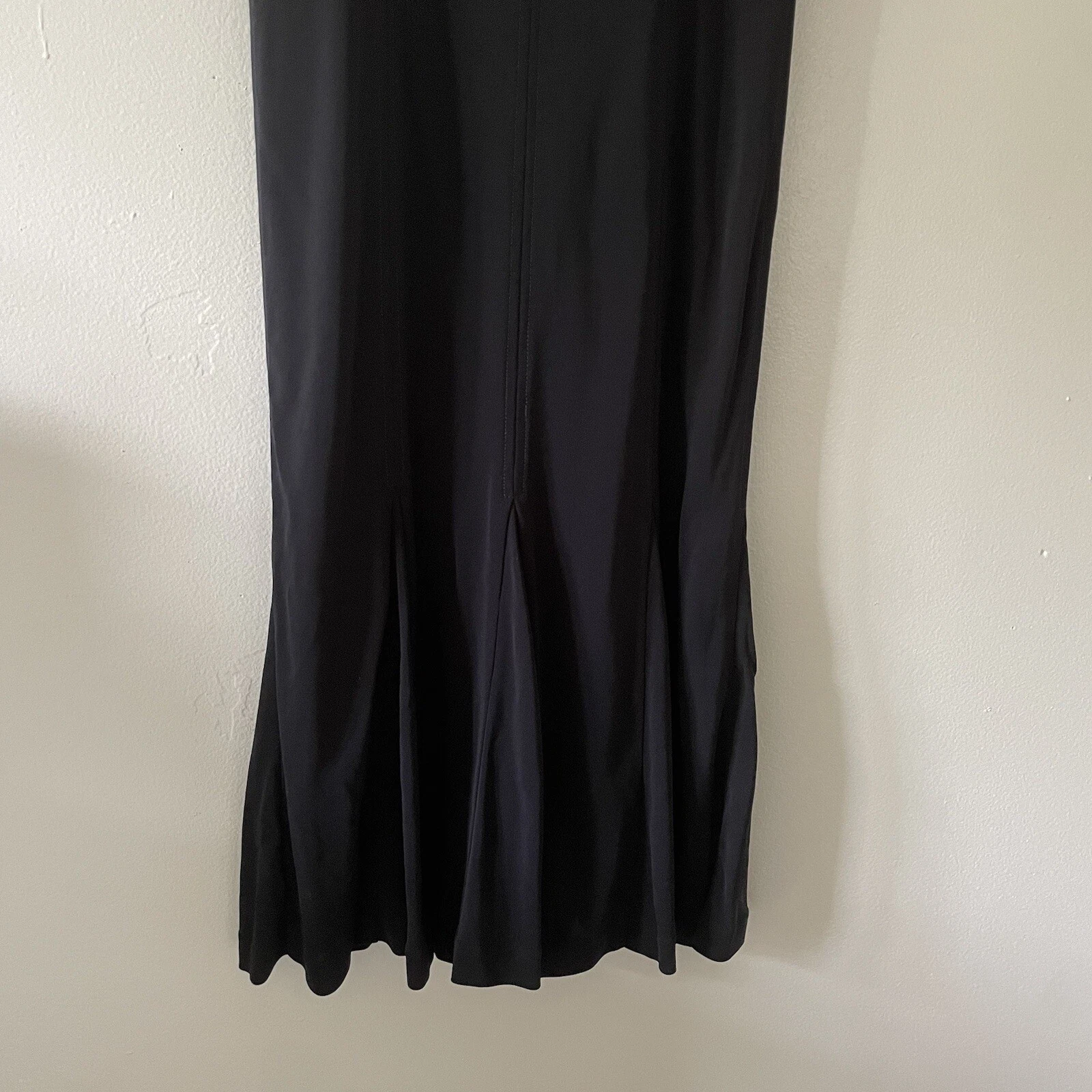 TORY BURCH AUBREY ABITO MIDI NERO matrimonio ospite cocktail