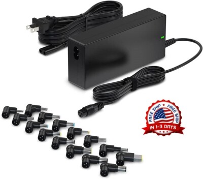 Cargador De Computadora Universal 90W Hp Dell Acer Asus Toshiba IBM Lenovo Samsu