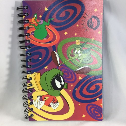 Looney Tunes Marvin The Martian Student Planner Vintage 1996 Notebook USA - 第 2/12 張圖片