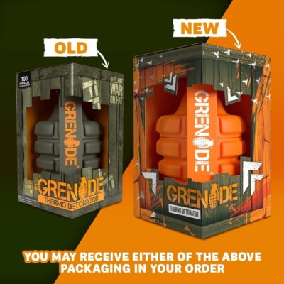 Granate Thermo Detonator Gewichtsverlust Ergänzung | Fatburner Keto Diät 100 Kapseln