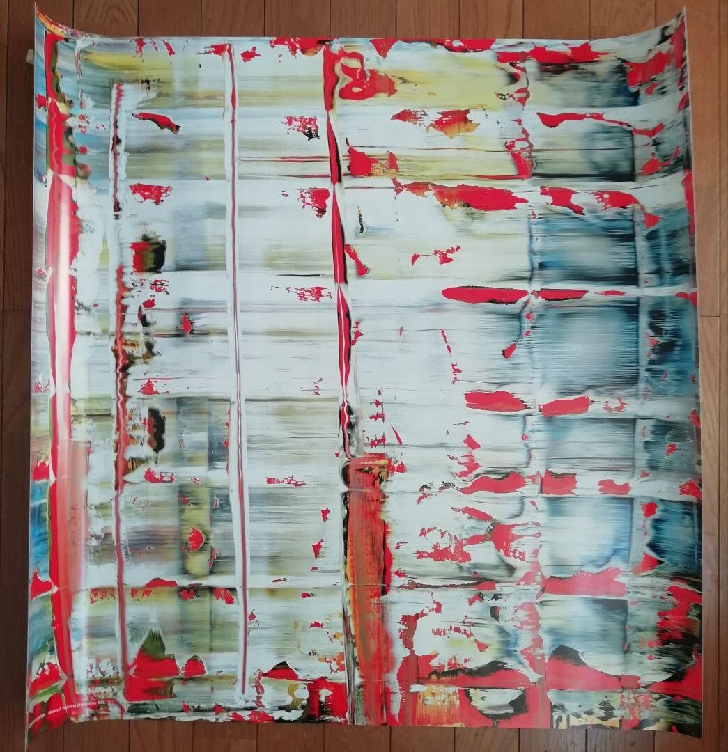 Gerhard Richter Poster Abstraktes Bild 100×100-ED500 | eBay