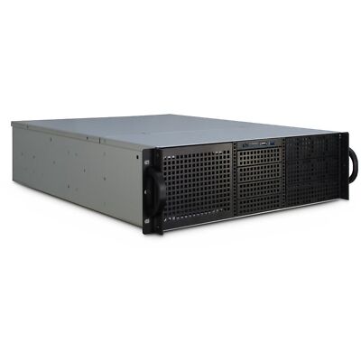 Inter-Tech 3U 30240, Server-Gehäuse, schwarz