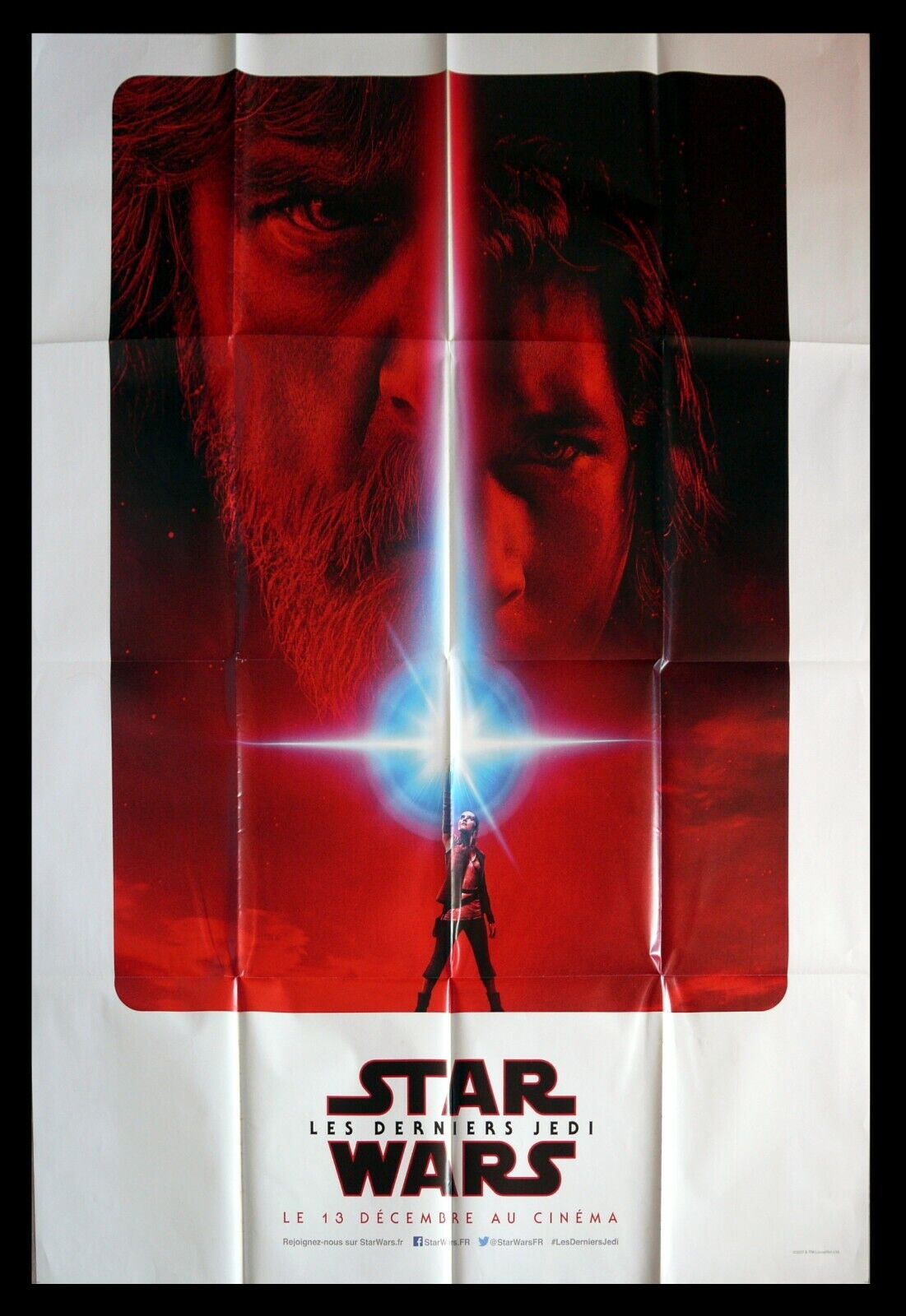 Star Wars: The Last Jedi Movie Poster 2017 French 1 Panel (47x63)