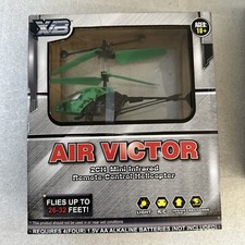 XB Air Victor 2ch MINI INFRARED REMOTE CONTROL HELICOPTER Toy Green