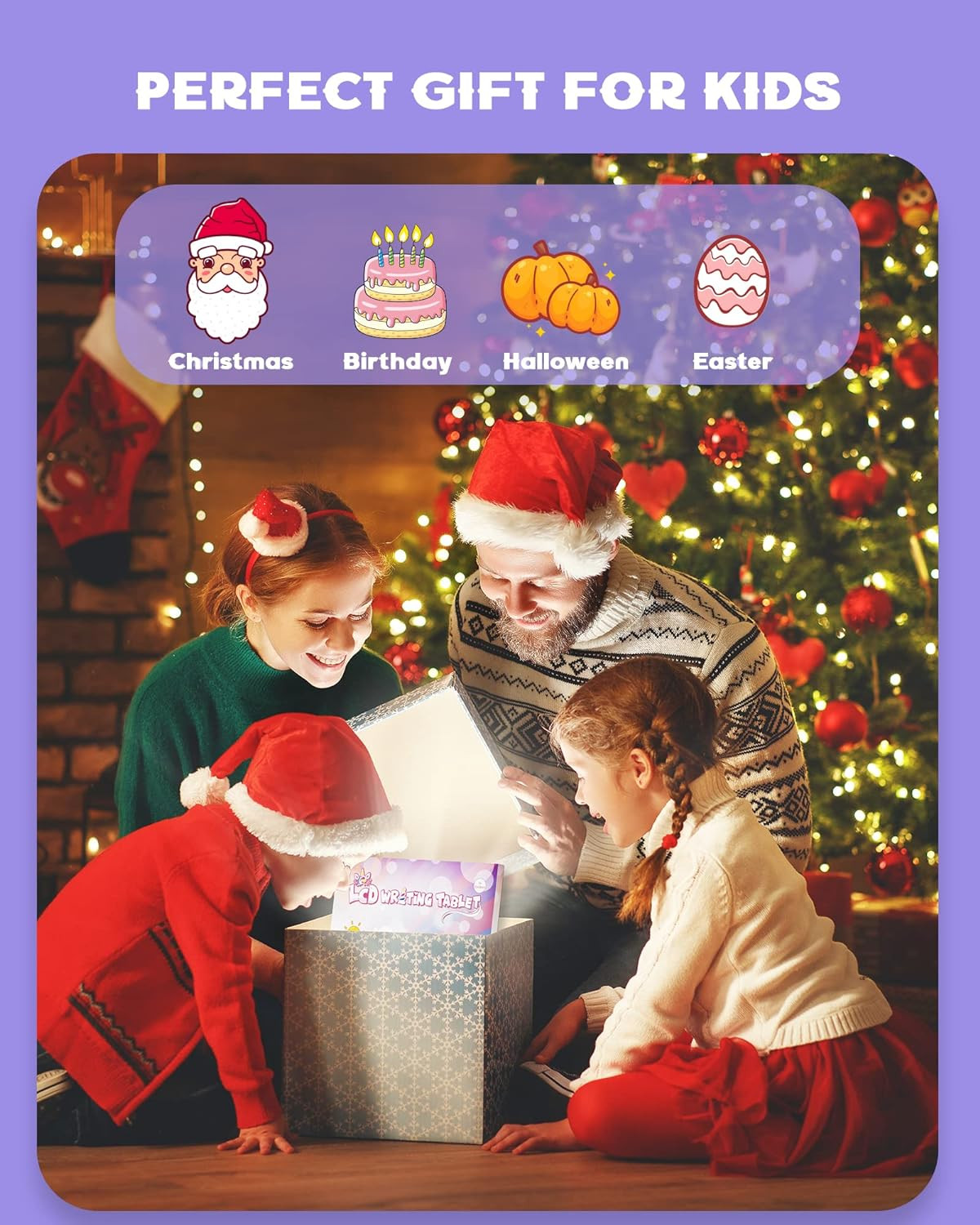 LCD Writing Tablet for Kids,Toys for 2 3 4 5 6 Year Old Girl Gifts,8.5