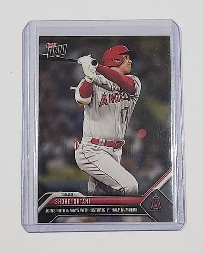 2023 Topps Now SHOHEI OHTANI HISTORIC First Half #542 AL MVP / CY YOUNG