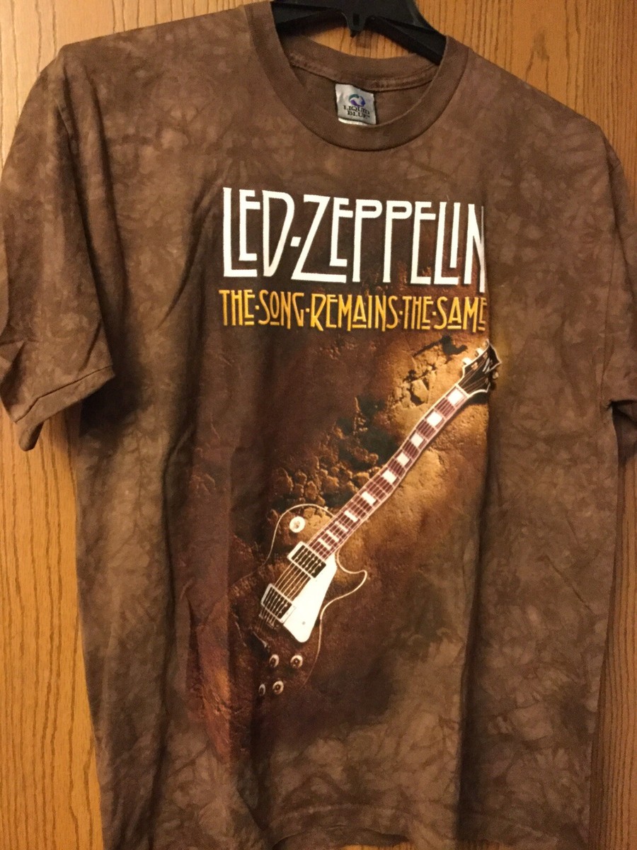 Song Remains Led Zeppelin T Shirt Dress Led Zeppelin “The Song