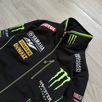 Vintage YAMAHA FACTORY RACING MONSTER ENERGY Softshell Men's