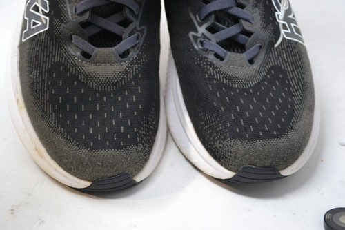Hoka One One Mach 6 Mens 9 D Running Shoes Black Athletic Sneakers 1147790 BWHT - Picture 3 of 14
