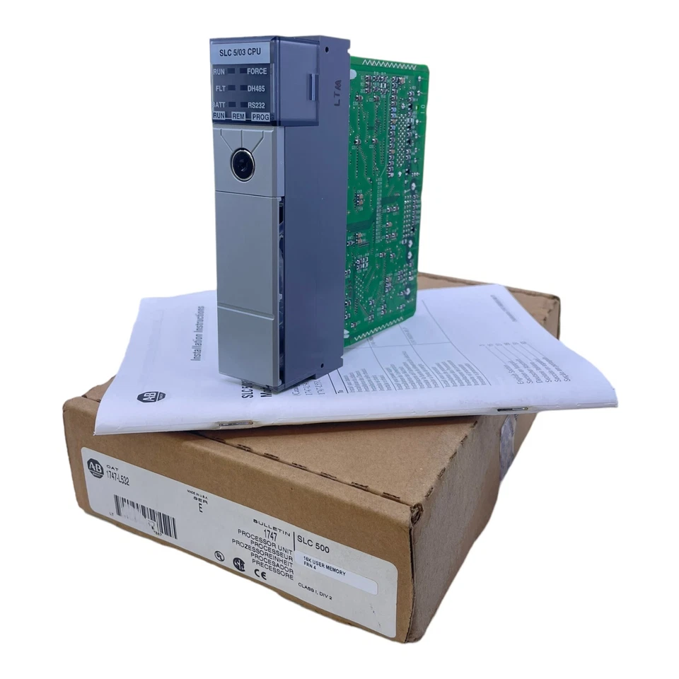 Allen-Bradley 1747-L532 Prozessor SLC500 500mA @ 5V DC 175mA @ 24V DC SLC500 A-B