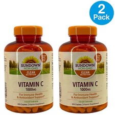Sundown Vitamin C Supplement Caplets Vegetari...