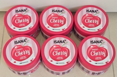 Isana Cremepeeling Sweet Cherry Vegan 6x200ml