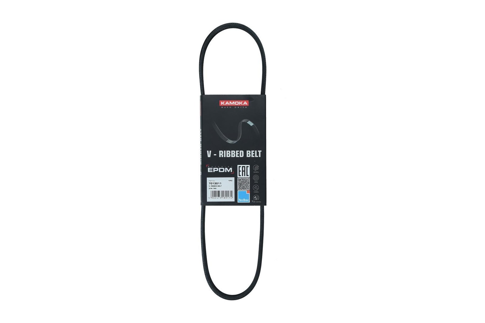 Fits KAMOKA 7013011 MULTI-GROOVE BELT 3 PK 760