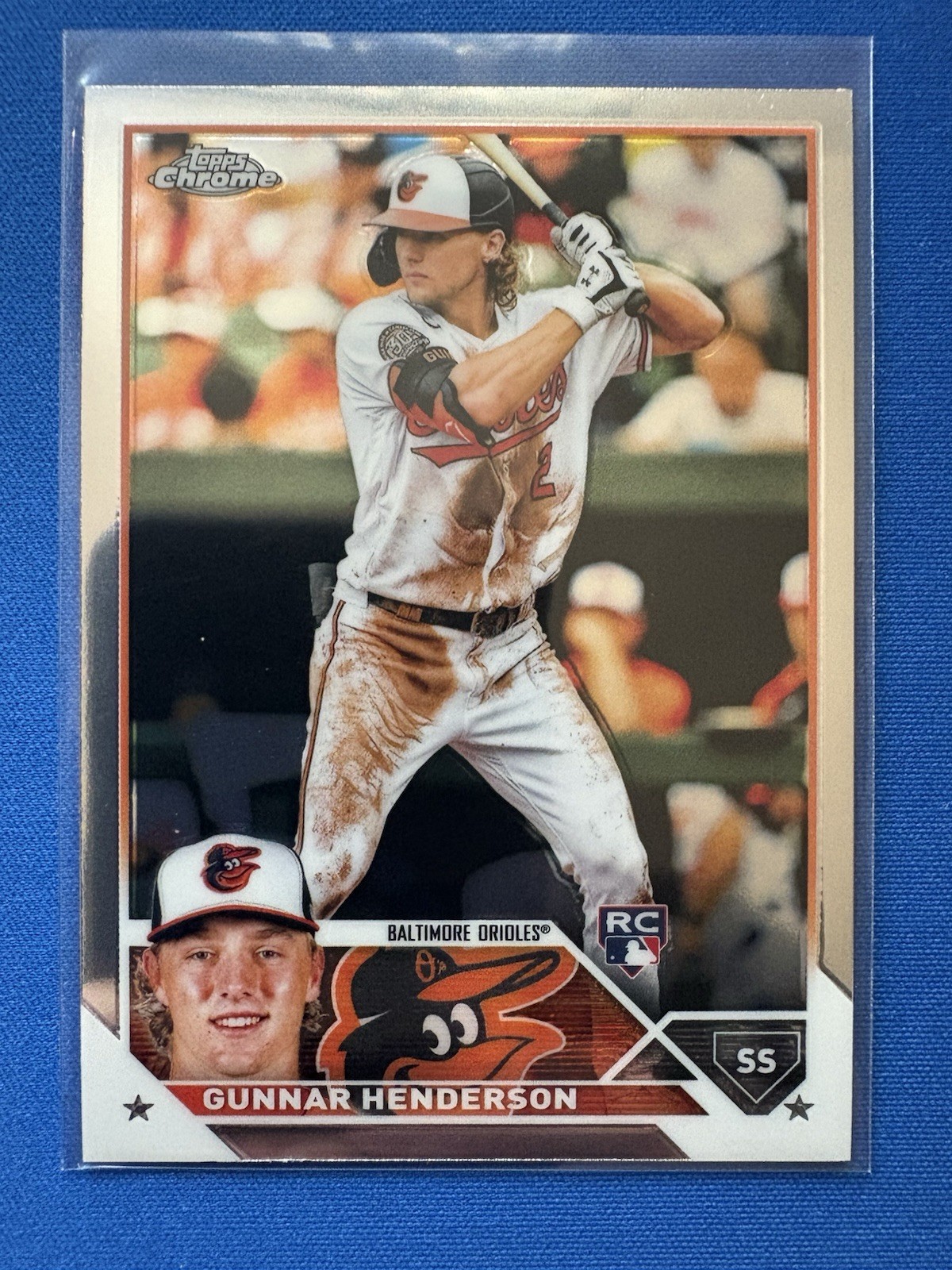 2023 Topps Chrome - Gunnar Henderson #2 Batting (RC)