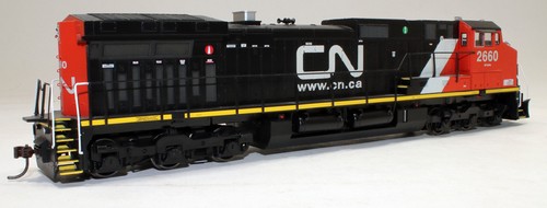 tk Athearn GE Dash 9-44CW Diesel Locomotive Canadian National CN 2660 DC HO - Picture 4 of 9