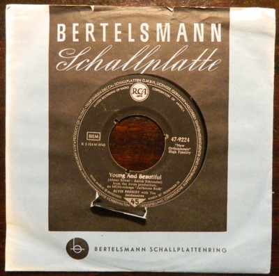 Elvis Presley     7''     Lover Doll - Young and Beautiful  VG aus Ger   RAR