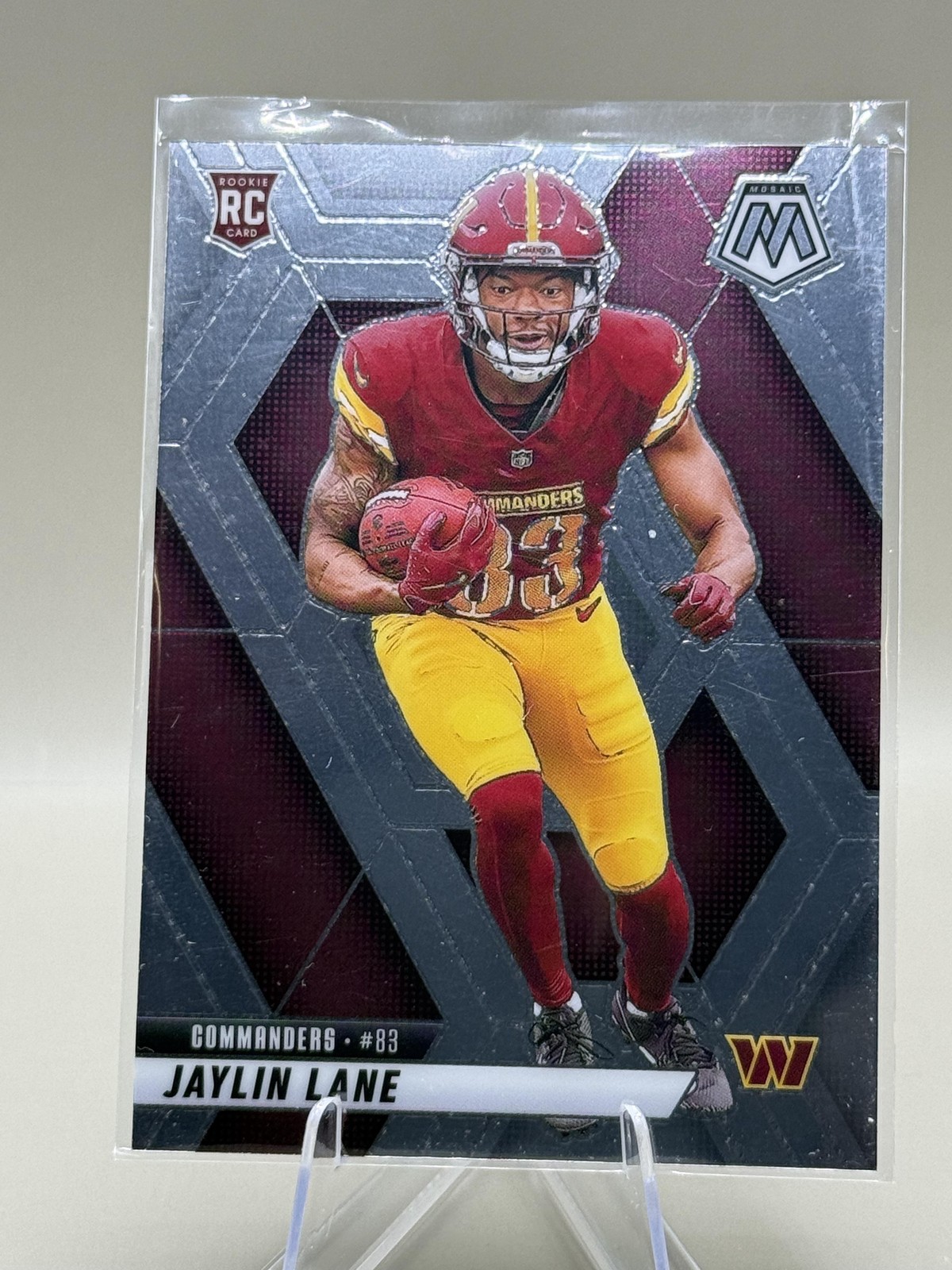 2025 Panini Mosaic #306 Jaylin Lane Silver