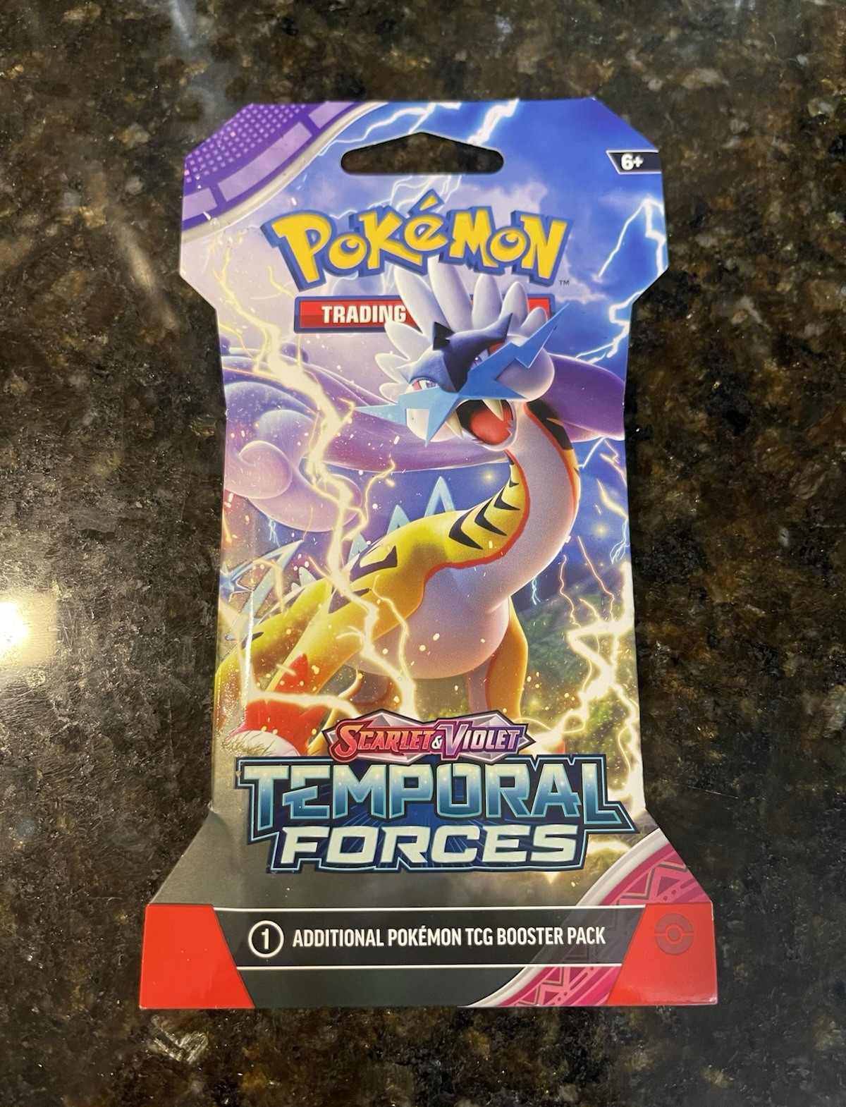 Pokémon TCG Scarlet & Violet—Temporal Forces Booster Pack 10 Cards English 2024