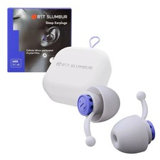 Sleep Ear Plugs Noise Reduction - 19.1 dB Ear Plugs for Sleeping Noise USA STOCK