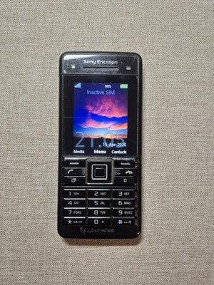 Sony Ericsson C902 Cybershot Handy Schwarz Top