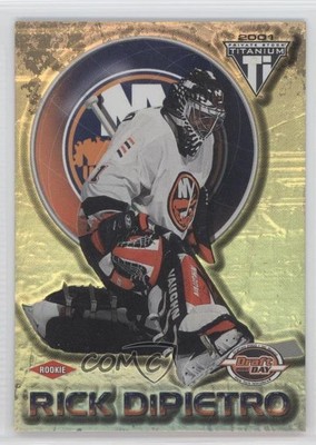 2000 Pacific Private Stock Titanium Draft Edition Sample Rick DiPietro #133 0f8