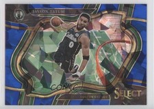 2022-23 Panini Select Courtside Blue Cracked Ice Prizm Jayson Tatum #255 0x49