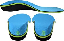 Stealth Fighter: High Arch Support Insole. Slim Profile, Strong Arch, Soft Me...