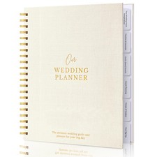 Timeless Premium Linen Wedding Planner Book and Organizer Wedding Planning ...