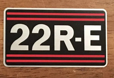Oem Toyota Pickup Truck Celica 22r-e Engine Valve Sticker Decal 22re Oem Toyota Pickup Truck Celica 22r-e Engine Valve Sticker Decal 22re