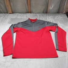 GoLite Jacket Mens Medium Red 1/2 Zip Pullove...