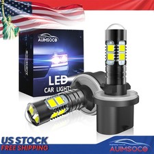 880 Led Fog Light Bulbs Super Bright White Light 6000k Cool White