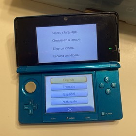 Nintendo 3DS Handheld System - Aqua Blue