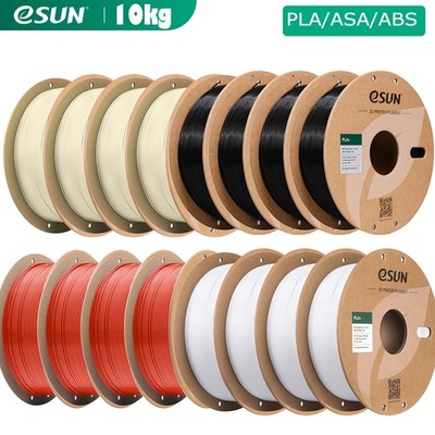 10KG eSUN ASA PETG PLA+ PLA-Matte PLA-Basic SILK ABS 3D Printer Filaments 1.75mm