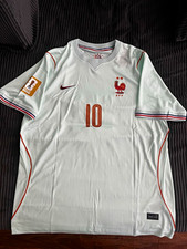 France National Team Kylian Mbappe #10 Soccer Jersey