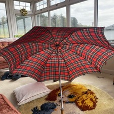 Großer Vintage Insonia Regenschirm schottisc...