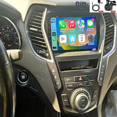 APPLE CARPLAY CAR RADIO GPS STEREO FM FOR HYUNDAI SANTA FE SPORT IX45 2013-2017