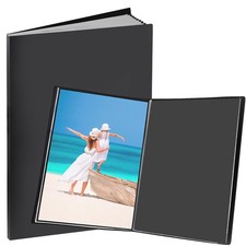 Large 18"x24" Art Portfolio Heavy Duty Binder with Plastic Sleeves, Portfolio...