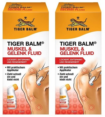  TIGER BALM Muskel & Gelenk Fluid lockert entspannt regeneriert Muskeln 2x 90ml 