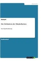 Anonym | Die Definition Der Minderheiten | Taschenbuch | Deutsch (2020) | 32 S.
