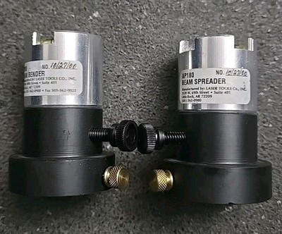 Laser Tools Co. Laser Hand Level AP180 Beam Spreader & AP90 Beam Bender
