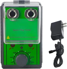 Spark Plug Tester Kit 0~6000RPM Dual Holes Automotive Spark Plug Tester Tool US