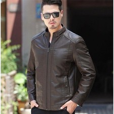 Men's Leather Jackets For Winter Jacket Men And Coats Leather Male Coat For Bran