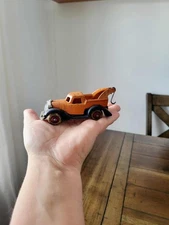 Vintage 1930's Hubley Terraplane Cast Iron Tow Truck Wrecker 