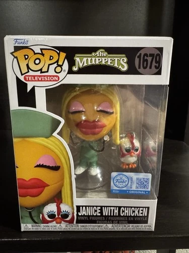 Funko Pop Television 1679 Muppets Janice with Chicken Funko Shop