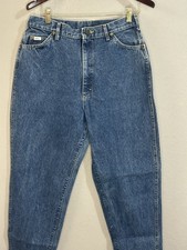 Vintage 90  s Lee Jeans Tapered Straight Leg Made In USA Women  s Size 16 Med