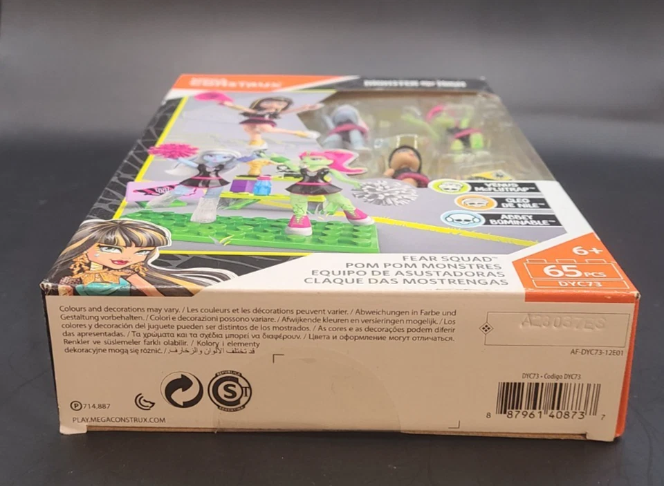 Mega Construx Monster Fear Squad Figure Pack DYC73 - Building Toys NEW - Image 4 of 4