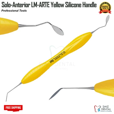 SMIZDENTAL Dental Composite Filling Instruments Restorative Silicone Solo Anterior Yellow